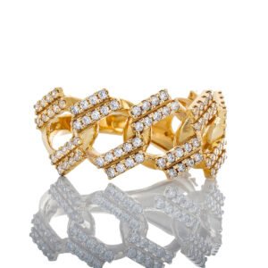 12mm Cubic Square Cuban Band