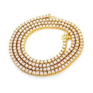 24.74ctw Lab Diamond Tennis Chain