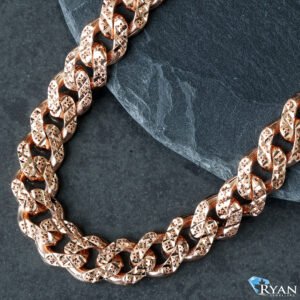 7.50mm Diamond Cut Monaco Link