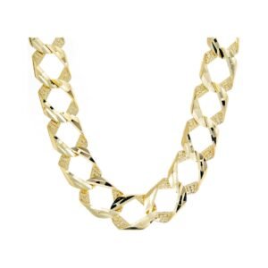 11mm Diamond Cut Casting Chain 30 Inch
