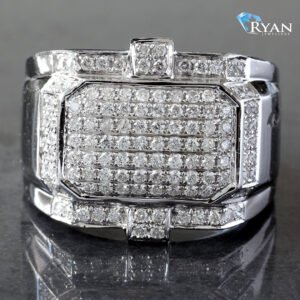 1.10ctw Cushion Top Diamond Ring