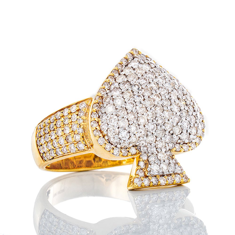 1.90CTW Natural Diamond Spade Ring - Image 4