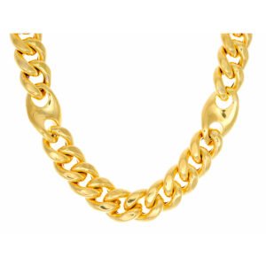 8.50mm Miami Cuban & Coffe Puff Link Chain