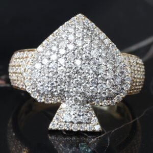 1.90CTW Natural Diamond Spade Ring