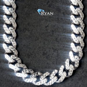 7.75mm Diamond Cut Monaco Link 10k