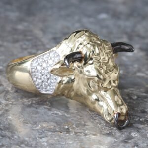 Bull Head Ring