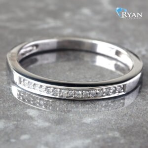 0.10CTW Natural Diamond Micro Pave Band