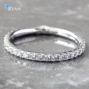 0.48CTW Natural Prong Set Diamond Band