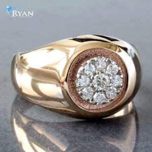0.50ctw Round Diamond Cluster Ring