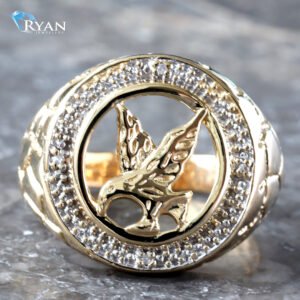 0.02ctw Flying Eagle Ring