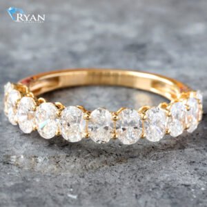 1.65ctw Oval Diamond Band