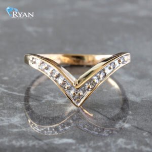 0.05ctw Contoured Band