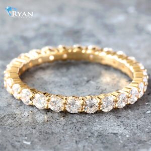 1.26ctw Diamond Eternity Bubble Band