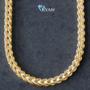 CHAIN GY 10K 24 INCHES SQUARE FRANCO 3.45MM