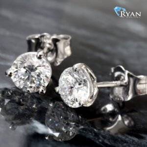 1.00ctw Martini Diamond Studs