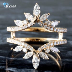 0.81ctw Round & Marquise Ring Enhancer