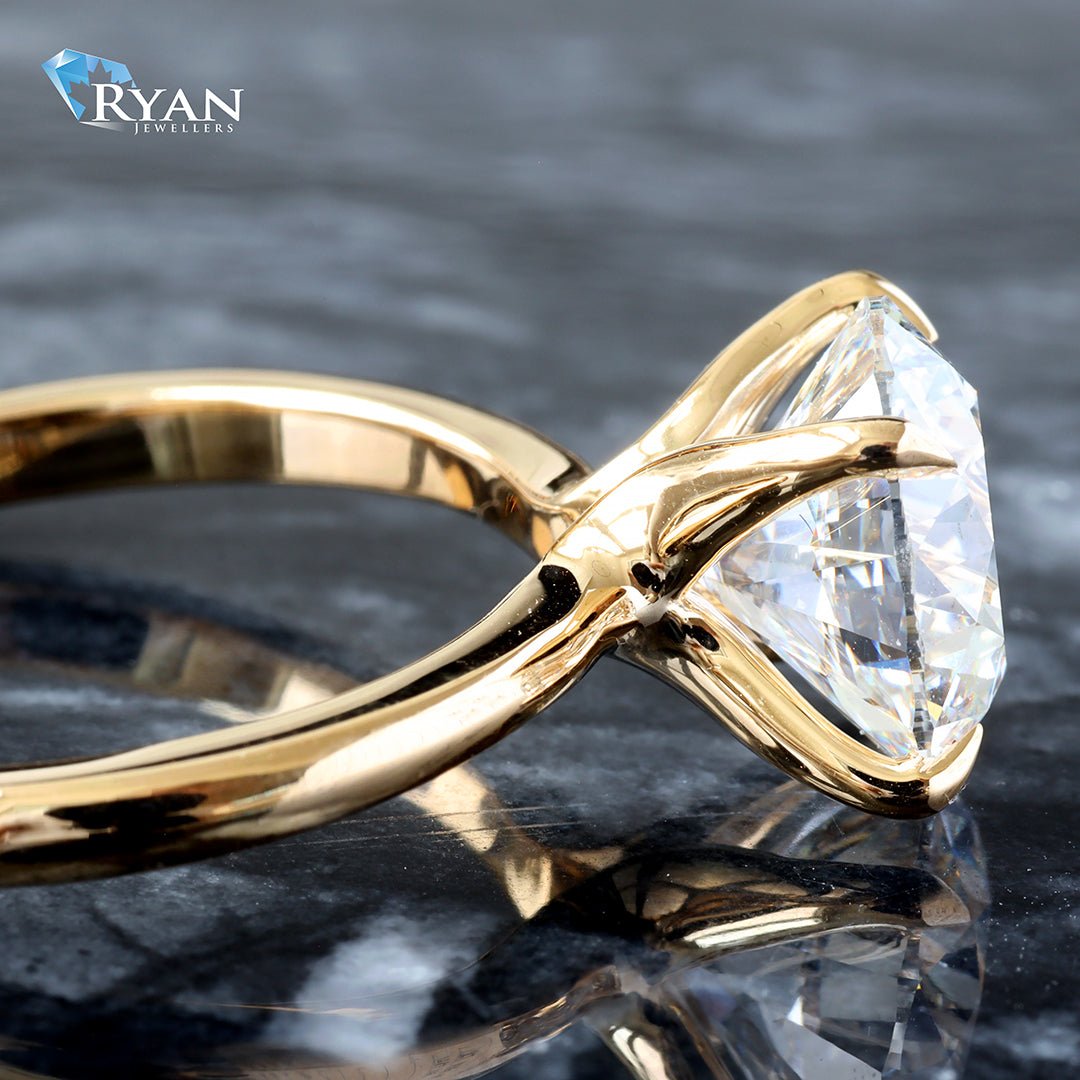 3.00ct Brilliant Cut Solitaire Ring - Image 3