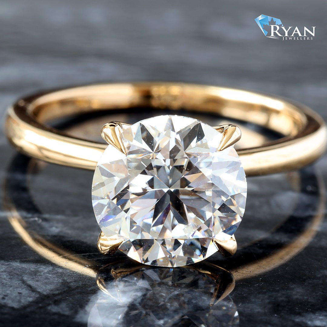 3.00ct Brilliant Cut Solitaire Ring