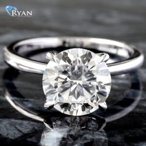 3.01ct Brilliant Cut Solitaire Ring