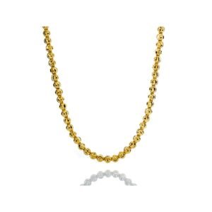 4.80mm Diamond Cut Moon Ball Chain