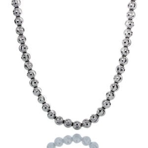 5mm Diamond Cut Moon Ball Chain