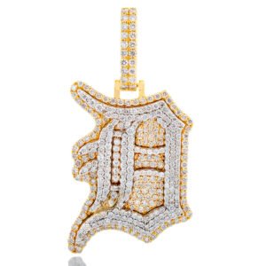 1.50ctw Old English Initial "D"