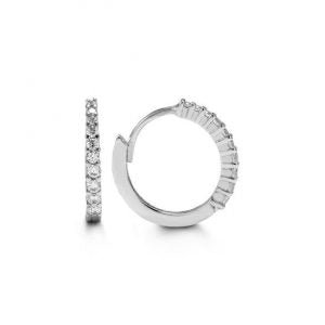 Graduated Cubic Zirconia Huggies