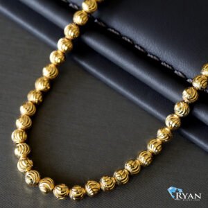 4mm Diamond Cut Moon Ball Chain