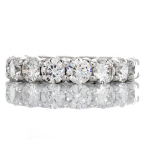4.00ctw Eternity U Prong Set 16 Lab Diamond Band