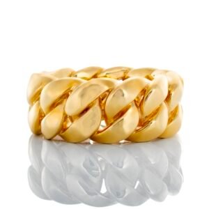 Braided High Polished Eternity Band