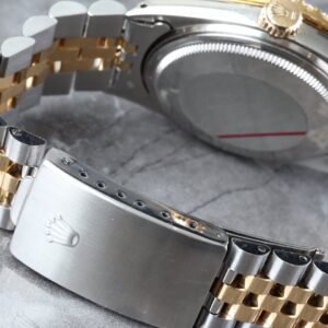 Rolex Datejust 36MM 18K/Steel Custom Pink Diamond Dial and Custom Diamond Bezel Jubilee Bracelet