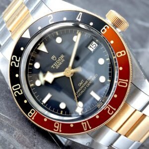 2022 TUDOR Black Bay GMT 41mm Steel and Yellow Gold Bracelet Watch