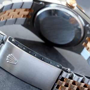 Rolex Datejust 31MM 18k/Steel Factory Anniversary Diamond Dial Jubilee Bracelet Watch