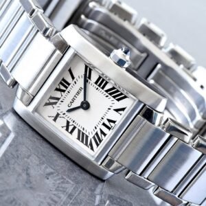 Cartier Tank Francaise Small Stainless Steel Watch